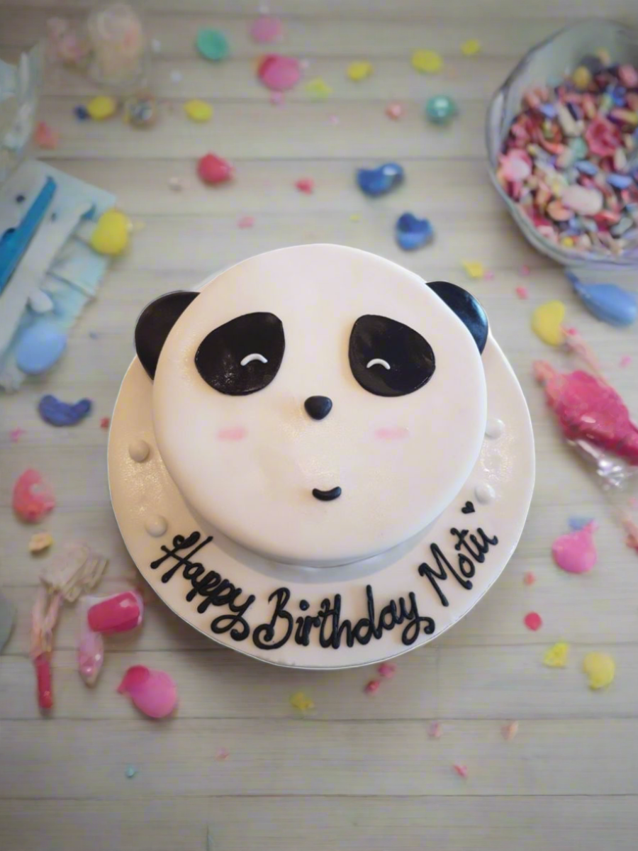 Panda Fondant Cake