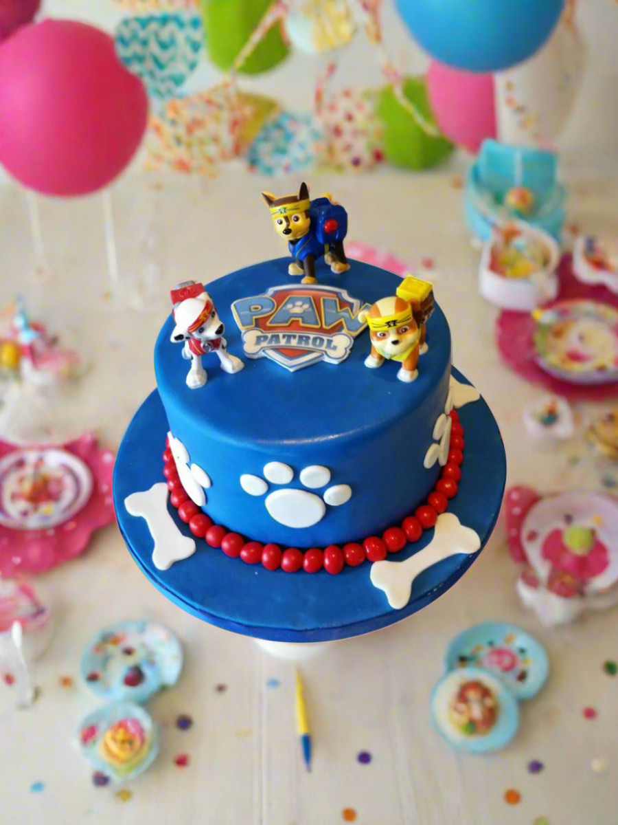 Paw Patrol Fondant Cake