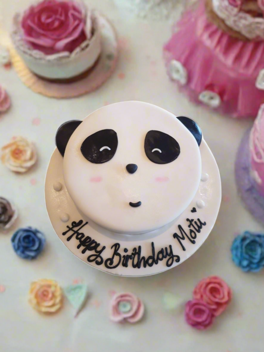Panda Fondant Cake
