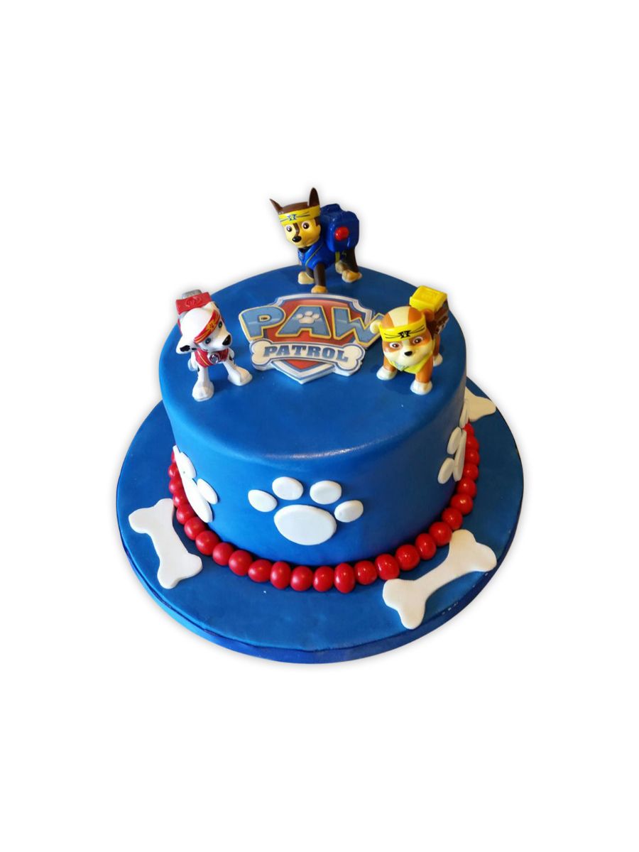 Paw Patrol Fondant Cake