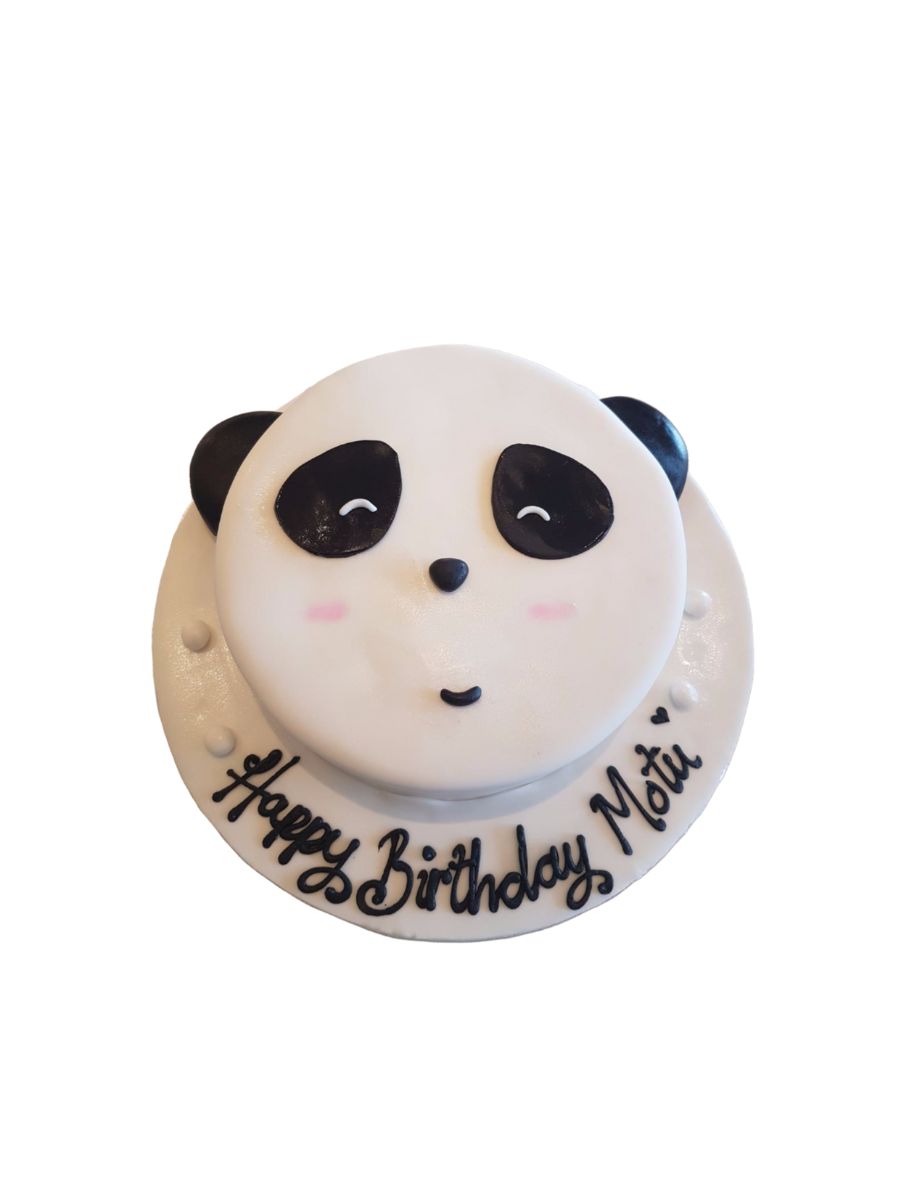 Panda Fondant Cake