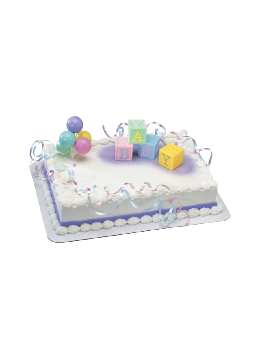 Baby Blocks Cake