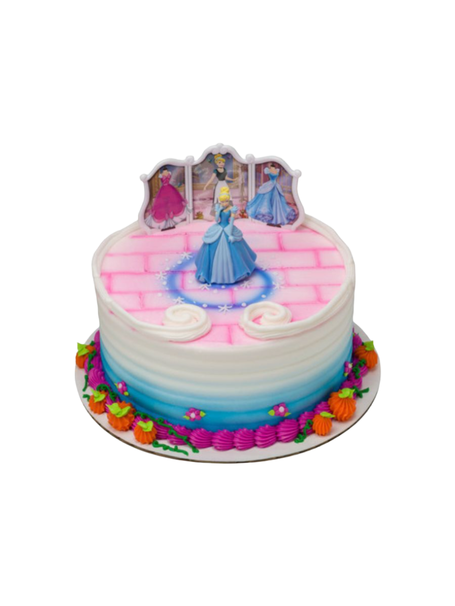 Disney Princess Cinderella Transforms Cake