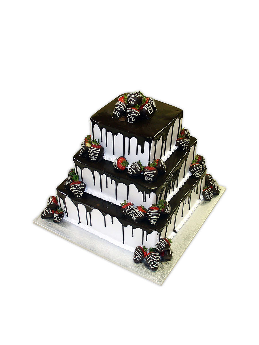 Emily Chocolate Wedding Cake