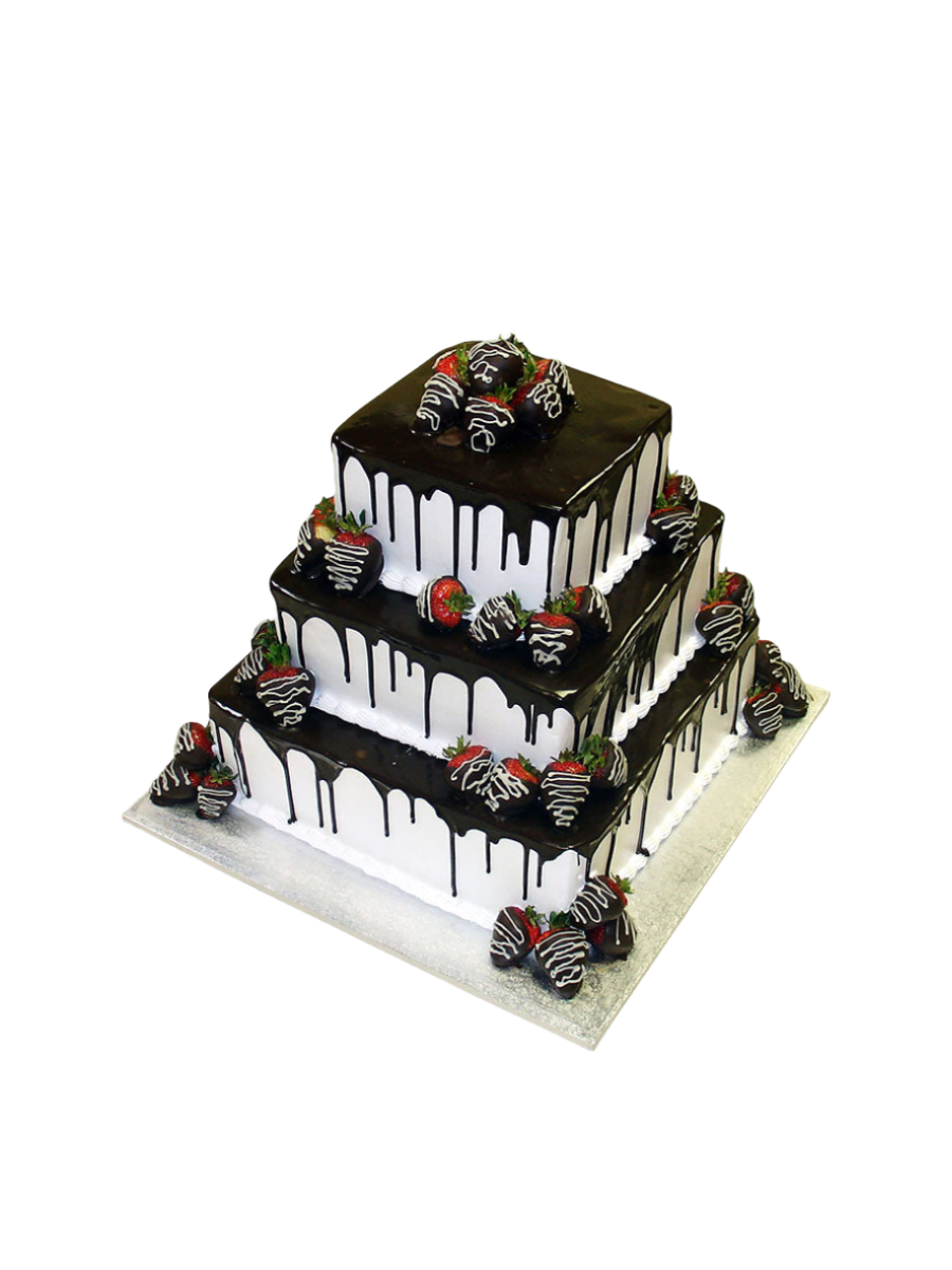 Emily Chocolate Wedding Cake
