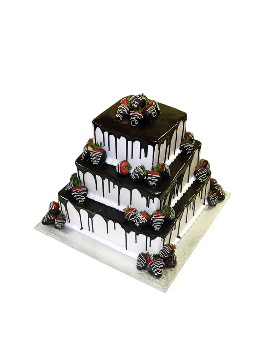 Emily Chocolate Wedding Cake