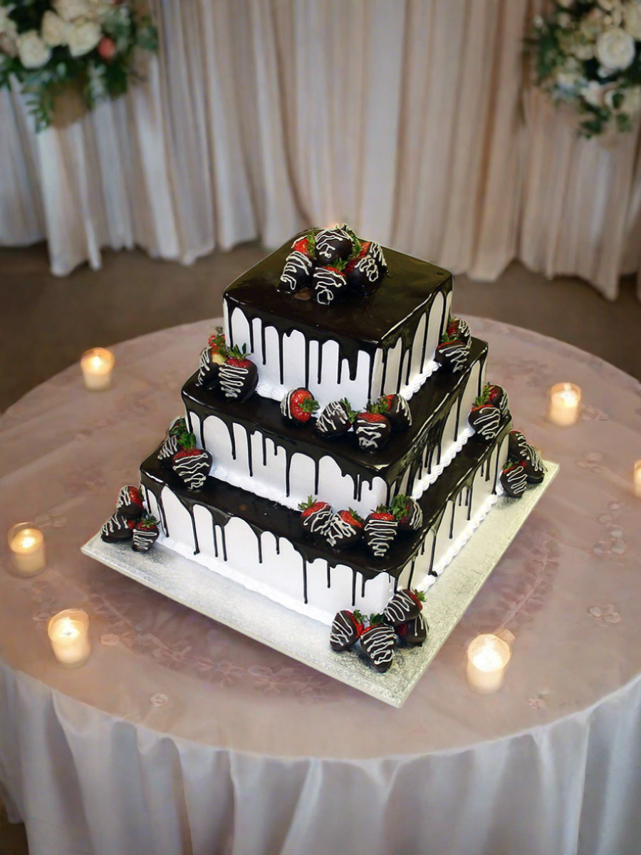 Emily Chocolate Wedding Cake