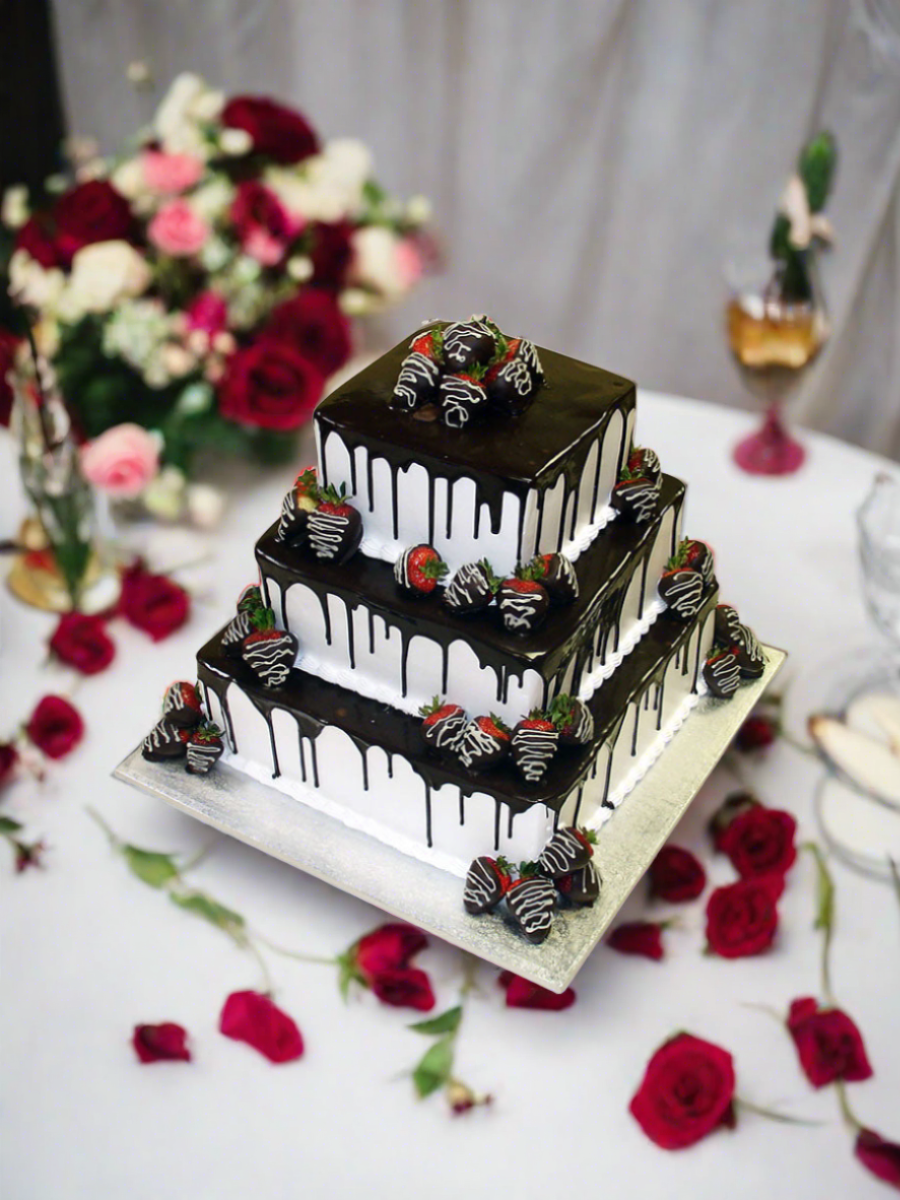 Emily Chocolate Wedding Cake