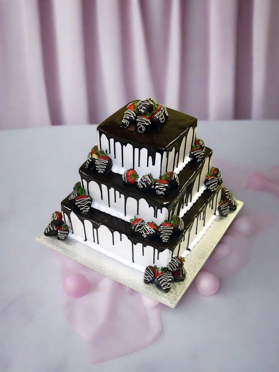 Emily Chocolate Wedding Cake