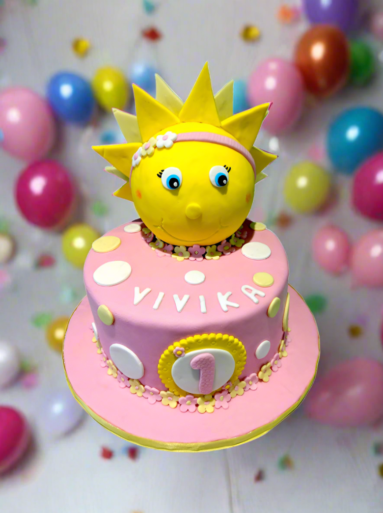 Vivika 1St Birthday Cake
