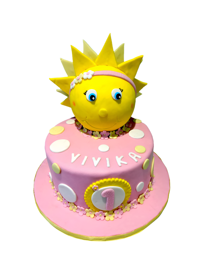 Vivika 1St Birthday Cake