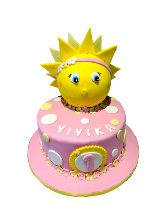 Vivika 1St Birthday Cake