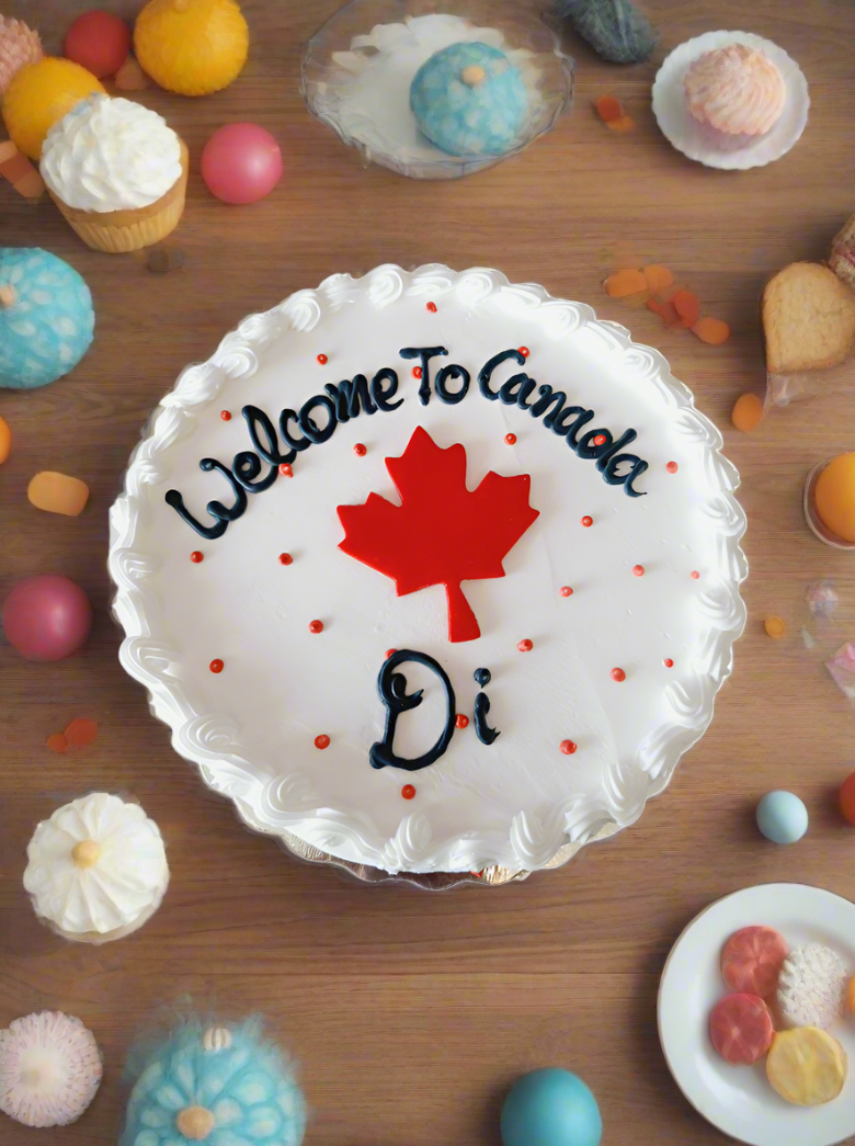 Welcome To Canada Cake
