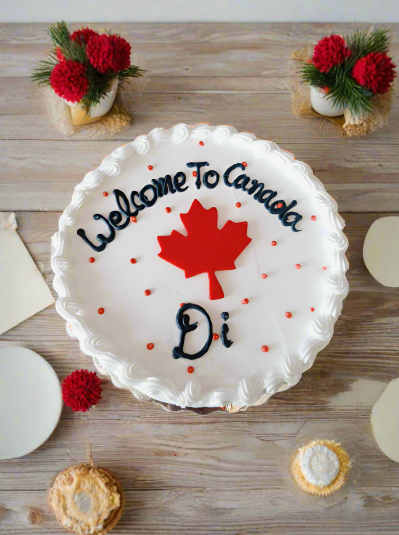 Welcome To Canada Cake
