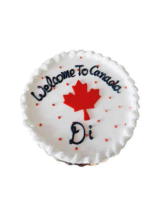 Welcome To Canada Cake