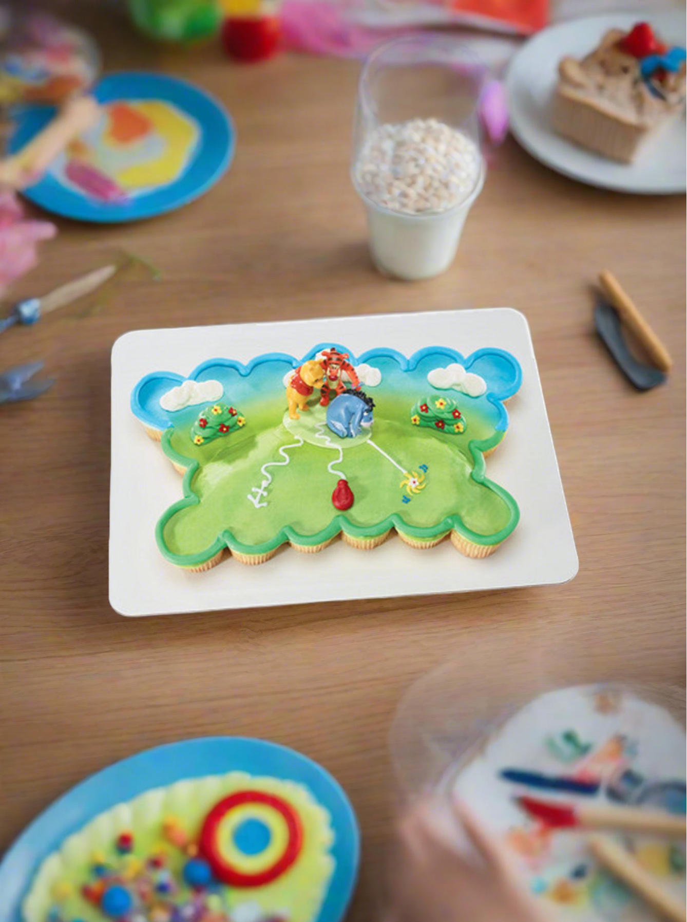 Winnie The Pooh New Tail For Eeyore Cupcakes