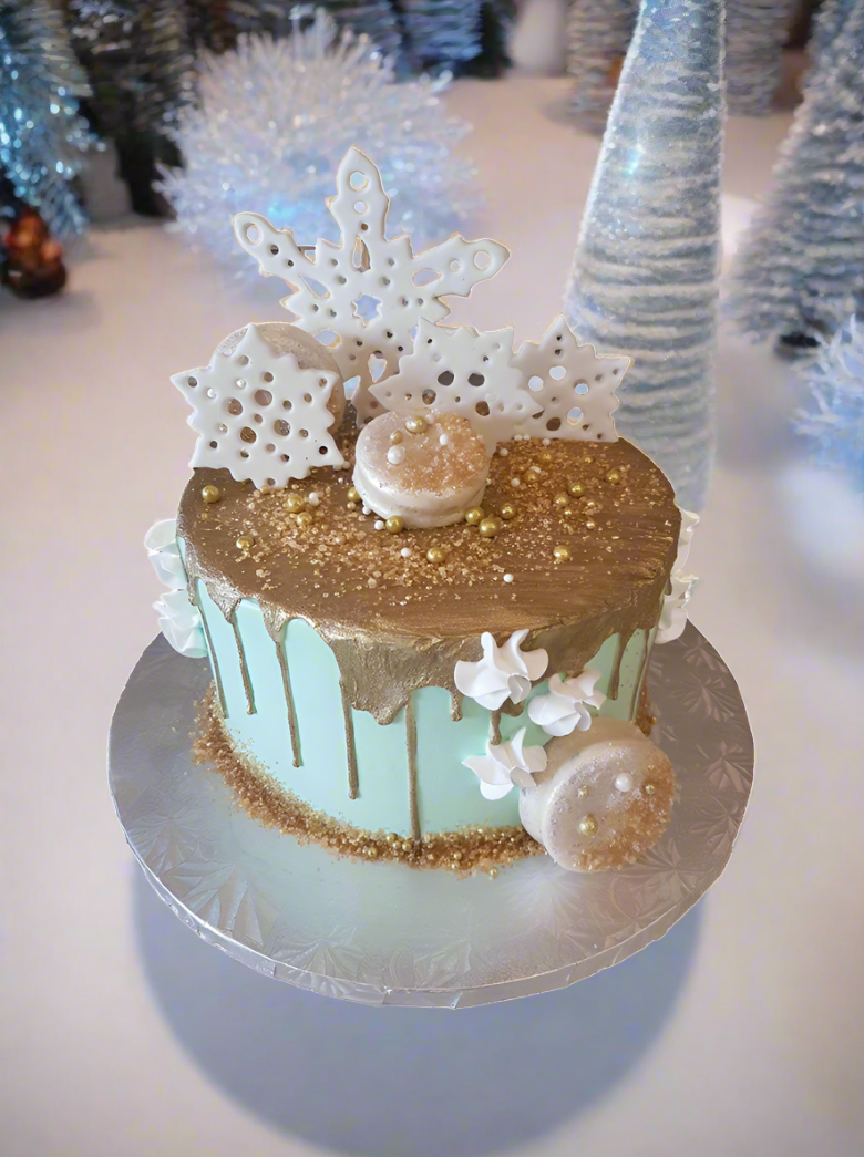 Winter Wonderland Theme Cake