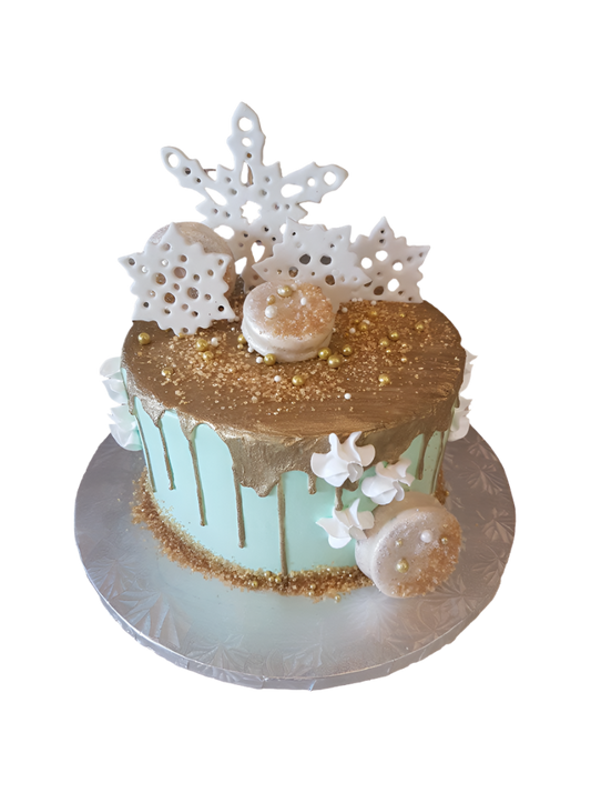 Winter Wonderland Theme Cake