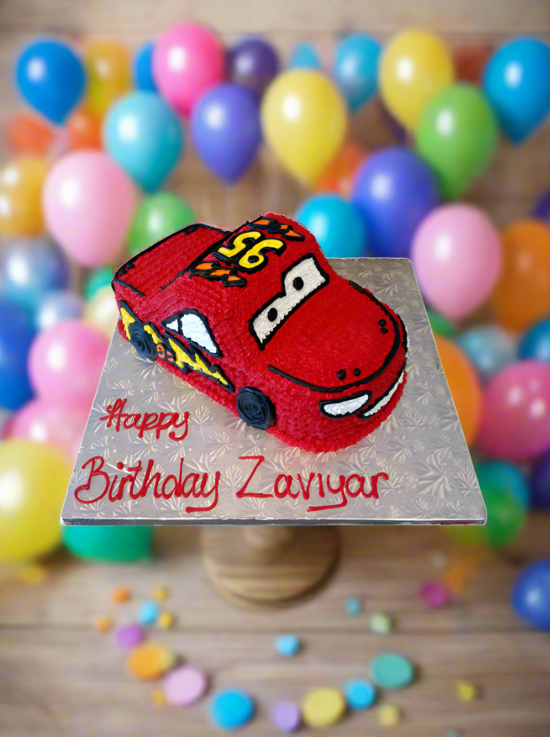 Zaviyar Car Molded Cake