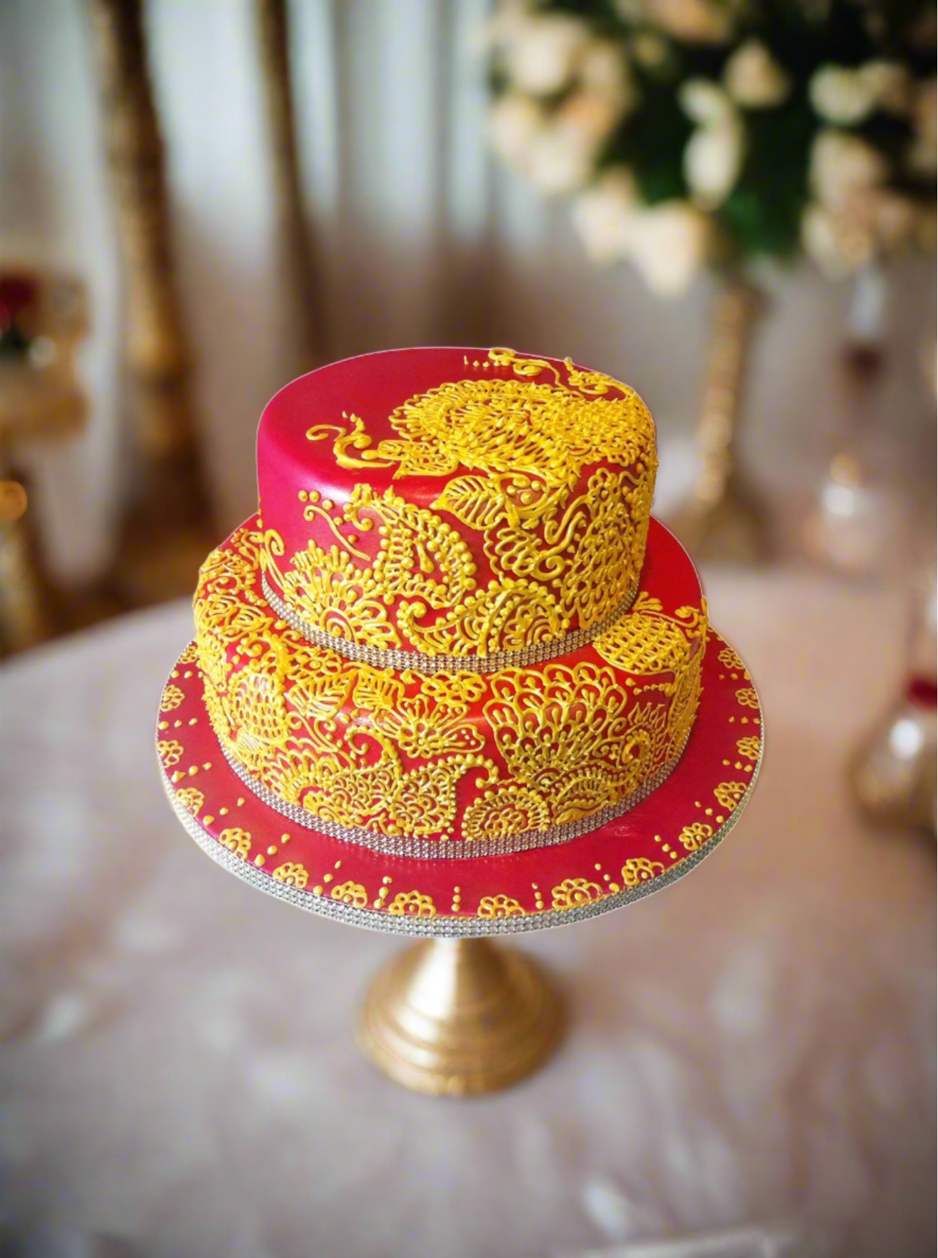 Zelda Henna Wedding Cake