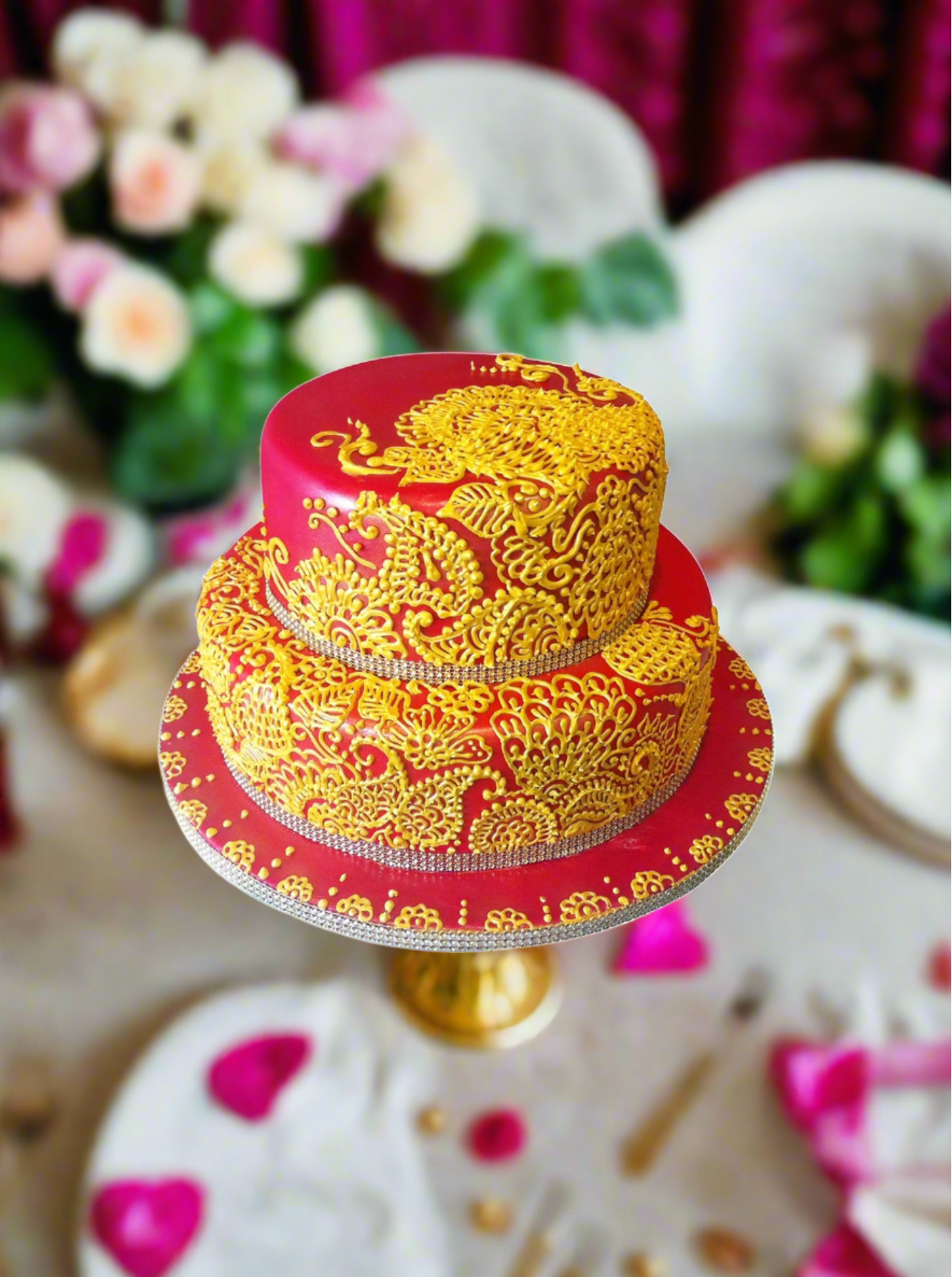 Zelda Henna Wedding Cake