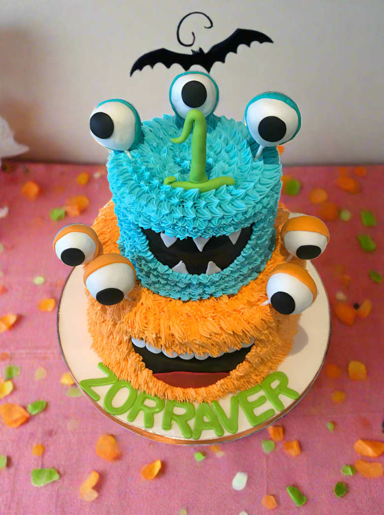 Zorraver Halloween Birthday Cake
