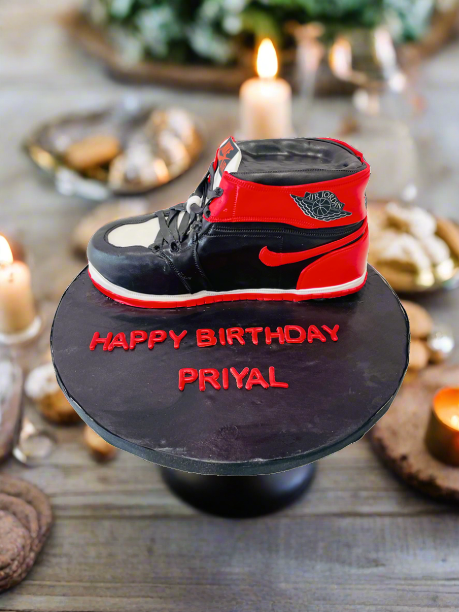 Air Jordan Molded Shoe Cake