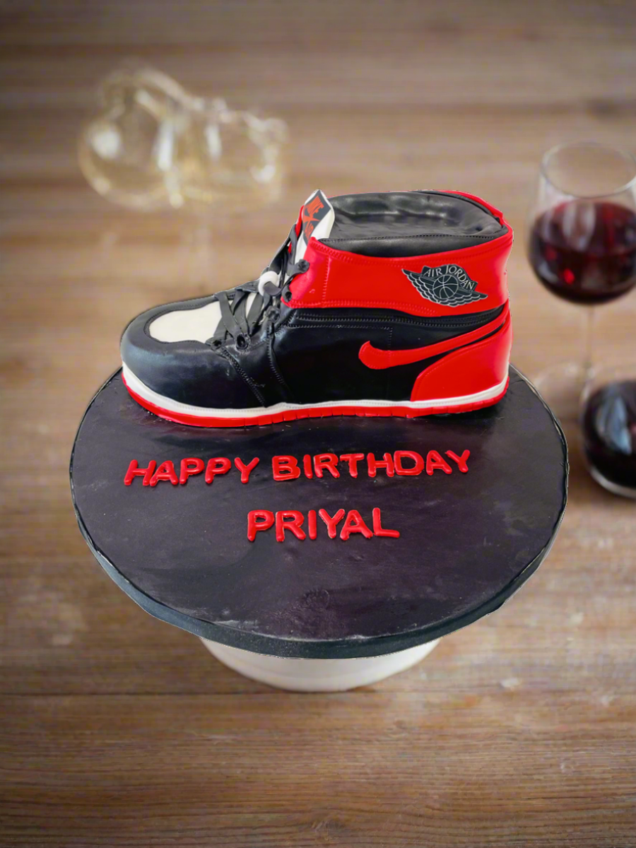 Air Jordan Molded Shoe Cake