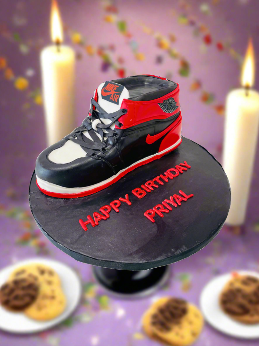 Air Jordan Molded Shoe Cake