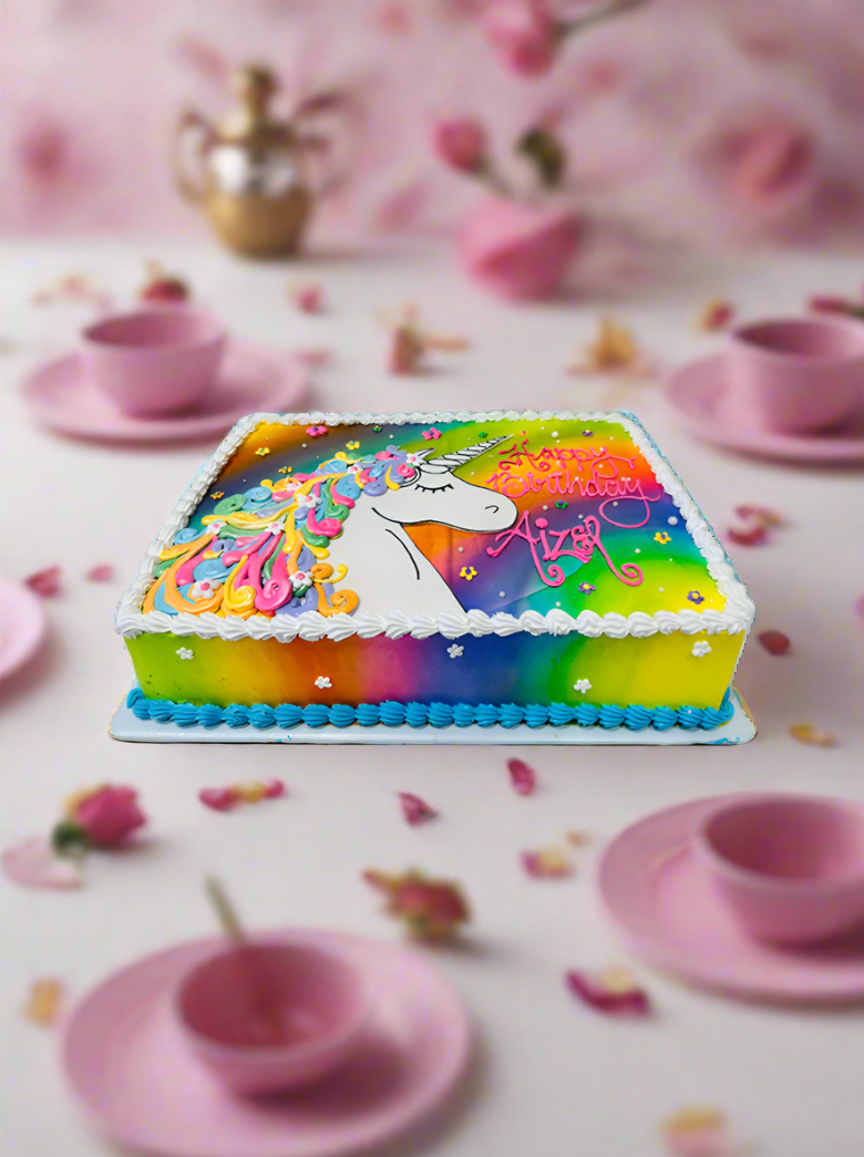 Aizel Unicorn Cream Cake