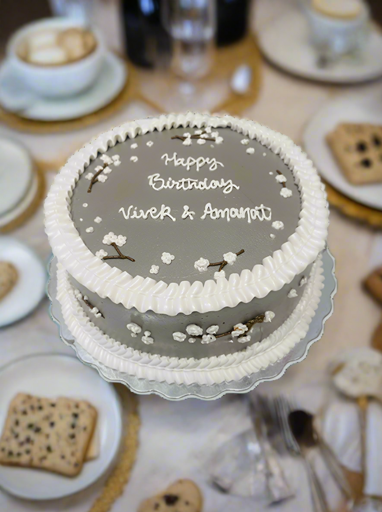 Amanat Floral Cream Cake