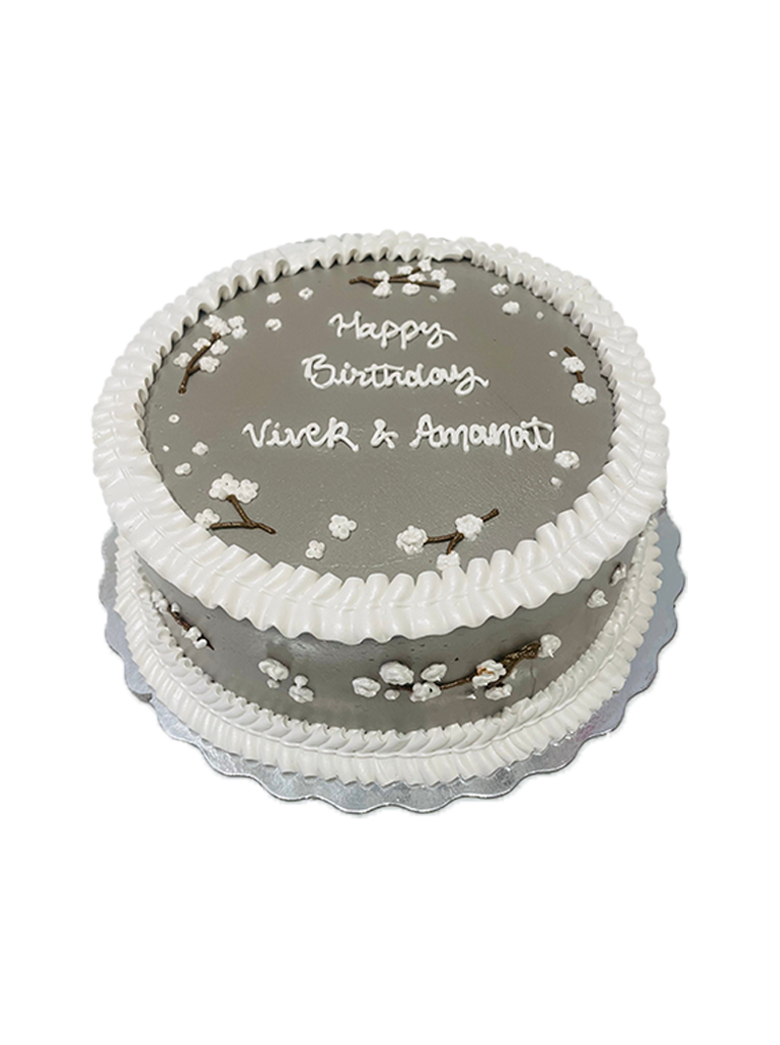 Amanat Floral Cream Cake