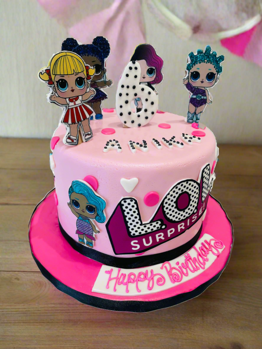 Anika LOL Surprise Fondant Cake