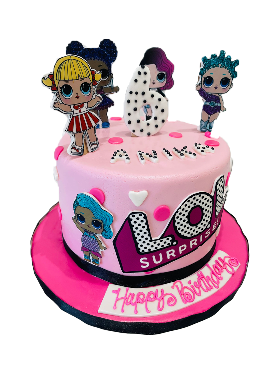 Anika LOL Surprise Fondant Cake