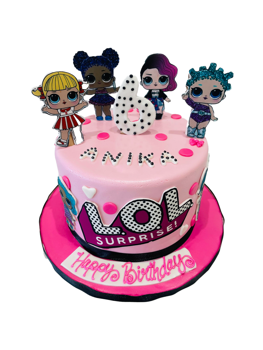 Anika LOL Surprise Fondant Cake