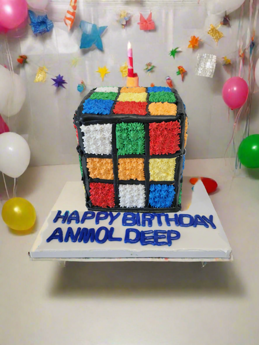 Anmol Cubic Cream Cake
