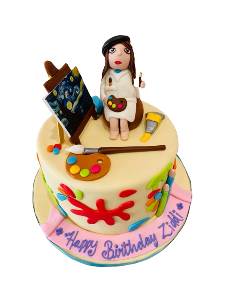 Artist Fondant Cake