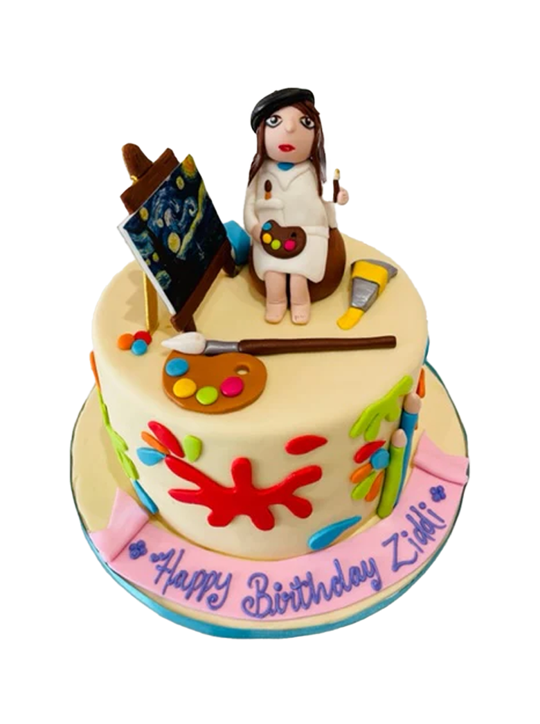 Artist Fondant Cake