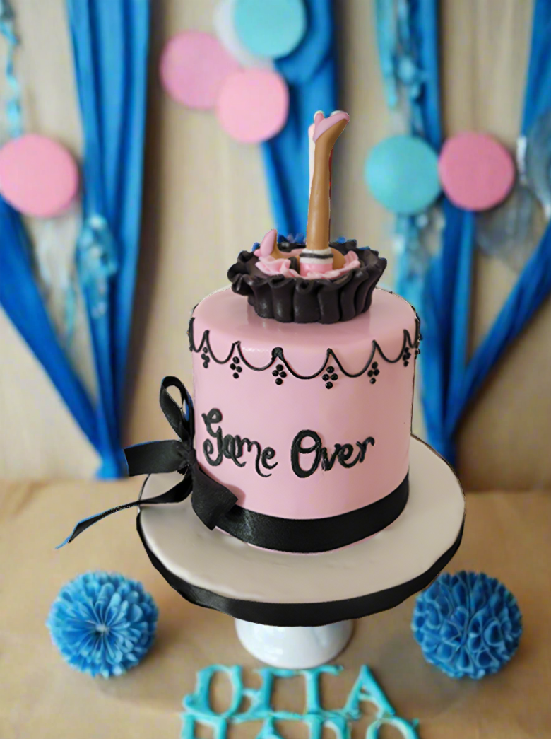 Bachelorette Fondant Cake