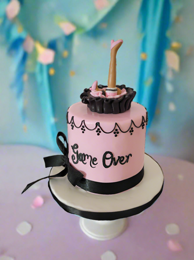Bachelorette Fondant Cake