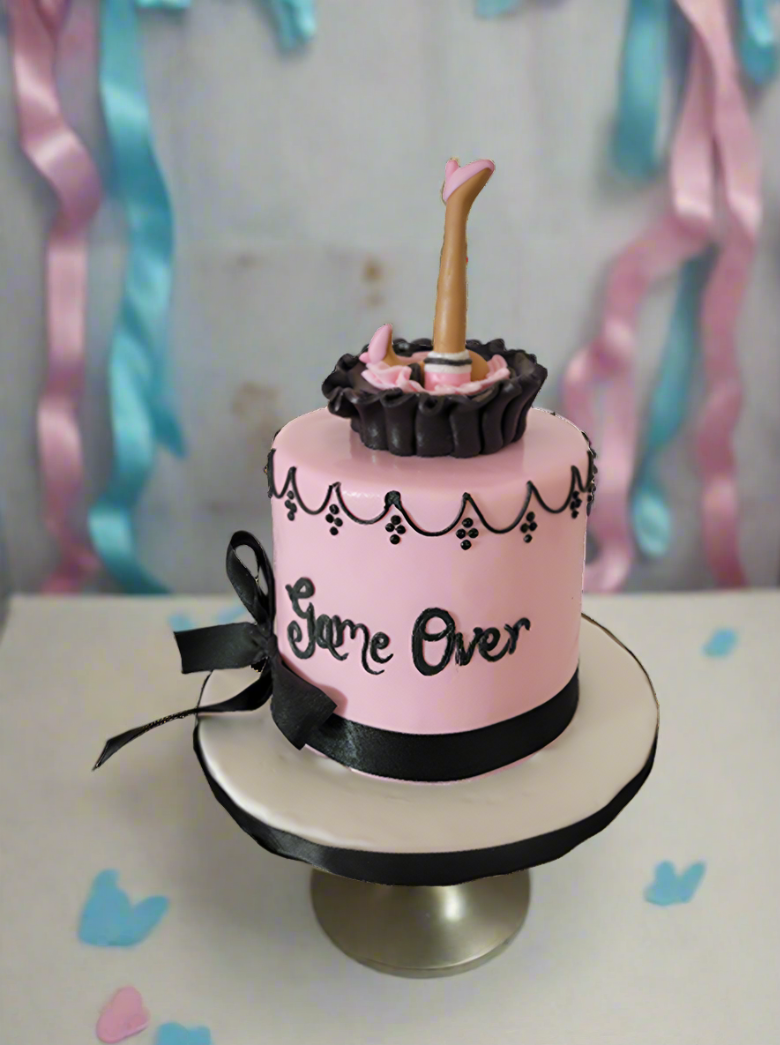 Bachelorette Fondant Cake