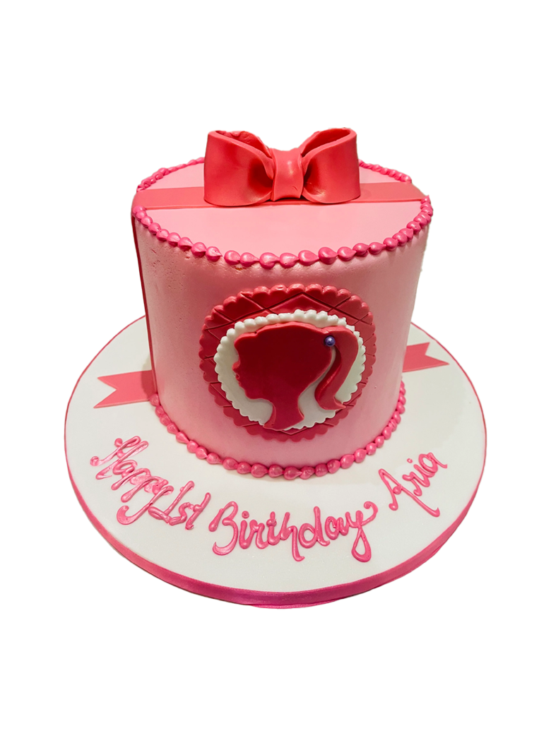 Barbie Fondant Cake