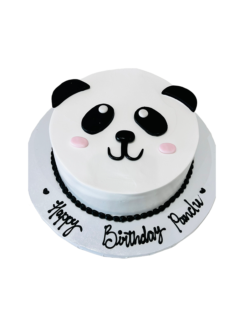 Basic Panda Cream Cake