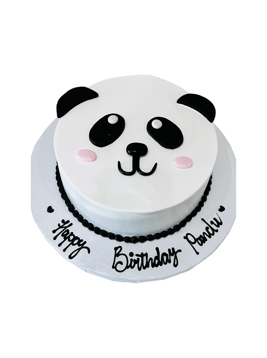 Basic Panda Cream Cake