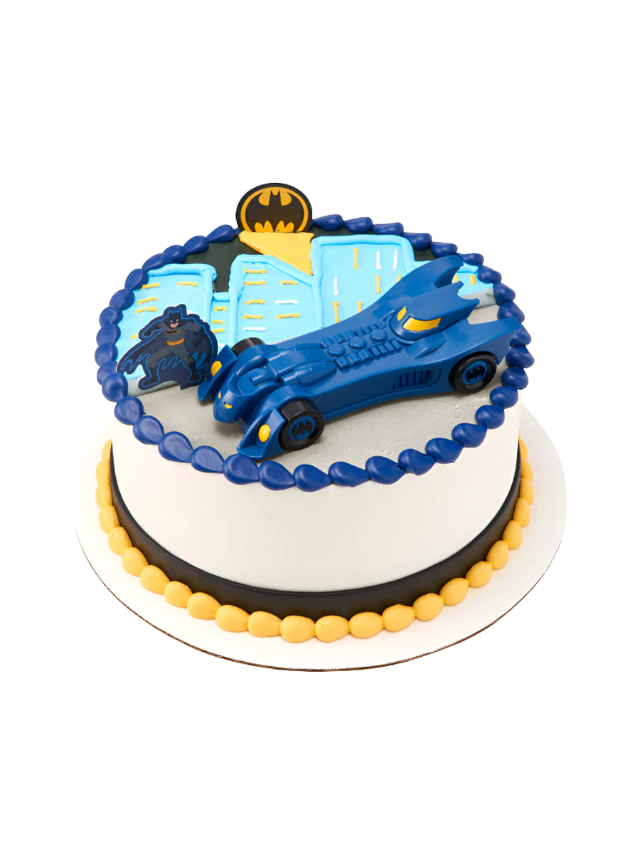 Batman Into Action Cream Cake
