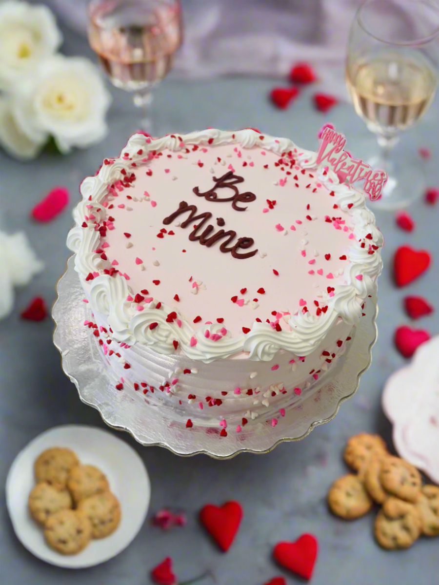 Be Mine Pink Cake