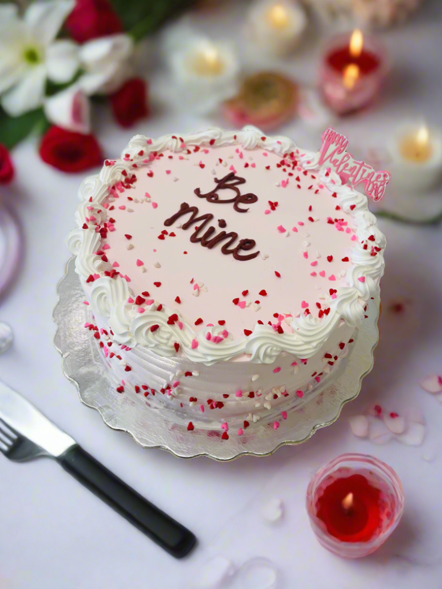 Be Mine Pink Cake
