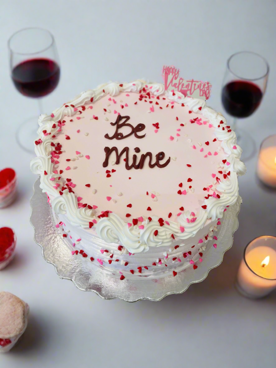 Be Mine Pink Cake