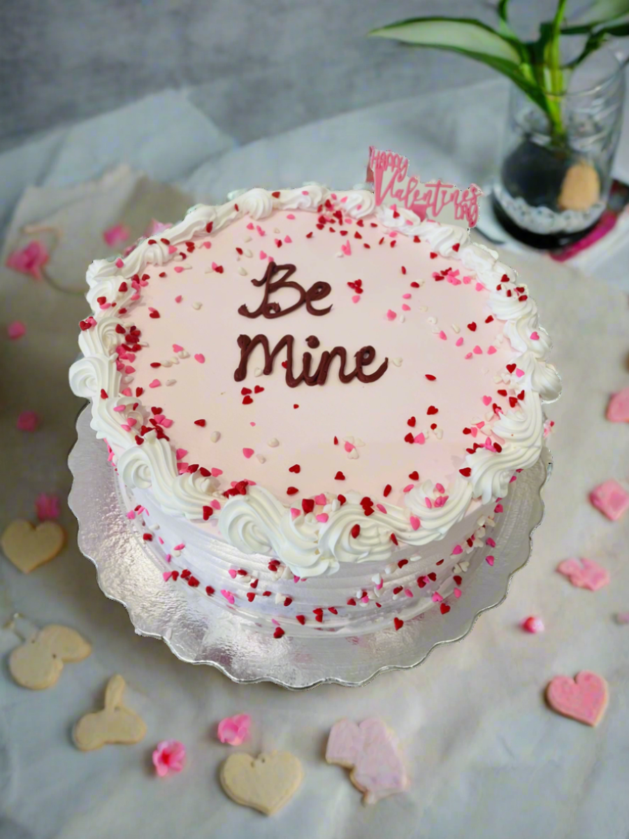 Be Mine Pink Cake
