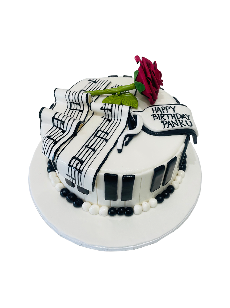 Beauty & The Beast Fondant Cake